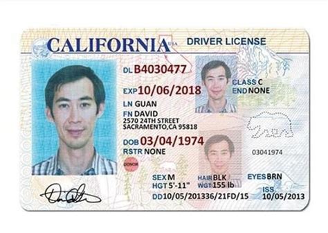 California Drivers License | Id card template, Drivers license california, Drivers license