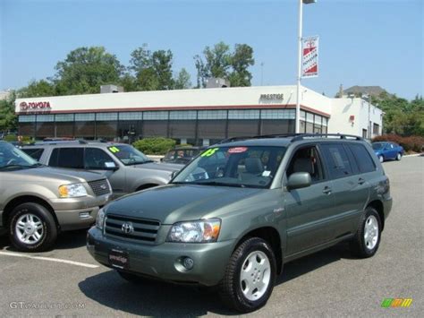 Toyota highlander garki abuja 62 toyota highlander used cars in. 2005 Oasis Green Pearl Toyota Highlander Limited 4WD #35719456 | GTCarLot.com - Car Color Galleries