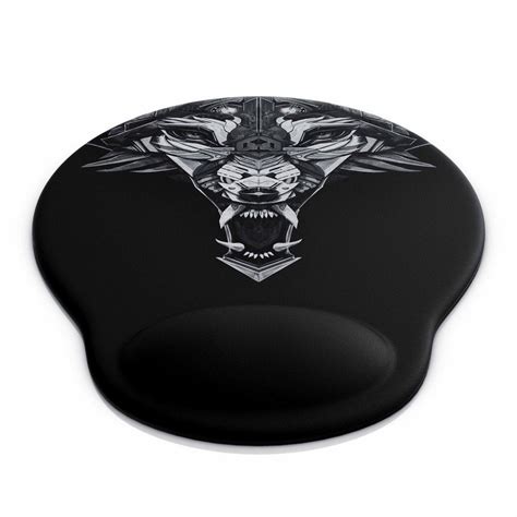 Mauspads mit integriertem gelkissen sind ergonomisch und stützen das handgelenk. Titanwolf Gel Mauspad mit Handgelenkauflage »Office ...