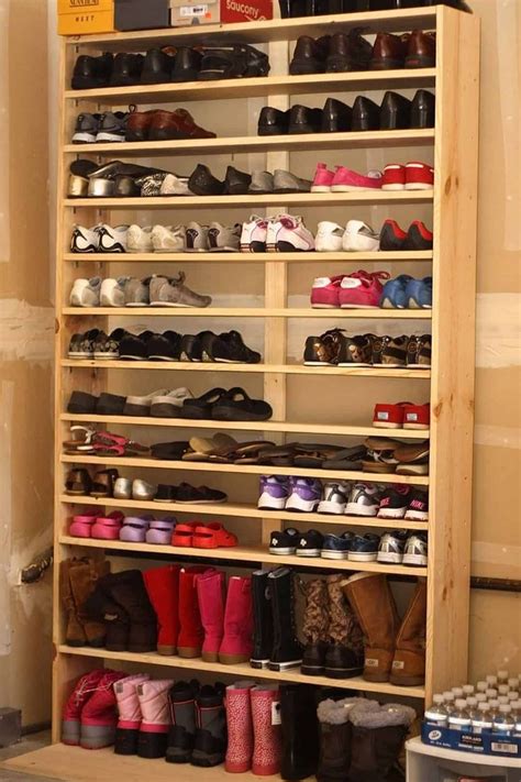 Diy shoe storage diy shoe rack shoe racks cheap storage shoe storage ideas for small spaces shoe cubby bedroom storage creative storage 19 diy extra storage shoe organizing ideas: Practical Shoes Rack Design Ideas for Small Homes | Diy shoe rack, Closet shoe storage, Shoe ...