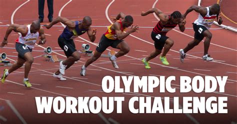 Get Ripped Like Sprinters Olympic Body Training Challenge