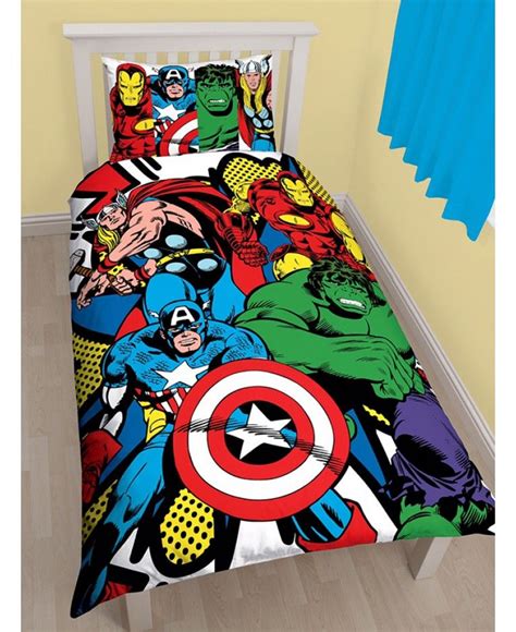 Check spelling or type a new query. This Marvel Comics Kapow Single Duvet Cover and Pillowcase ...