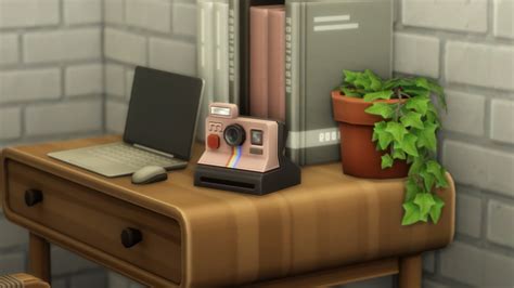 Simmify Instant Camera New Functional Camera The Sims 4 Build Buy