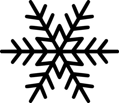 Snowflake Svg Png Icon Free Download (#499076) - OnlineWebFonts.COM