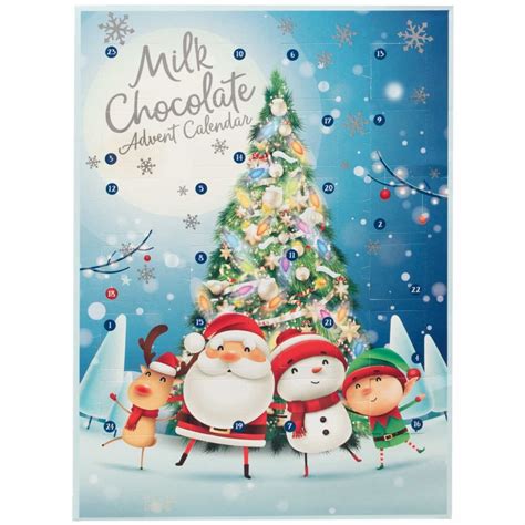 Traditional Milk Chocolate Advent Calendar Christmas
