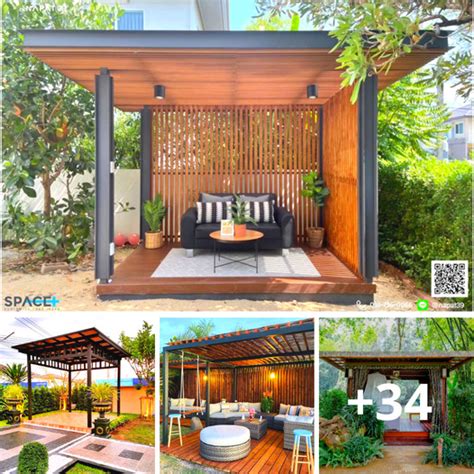 34 Best Garden Pavilion Design Ideas That Will Beautify Your Side Yard