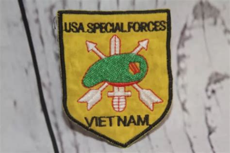 Vietnam War Us Army Pocket Patch Usa Special Forces In Vietnam