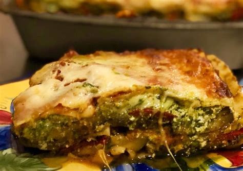 Grilled Vegetable Lasagna Recipe By Adrianne Meszaros Cookpad