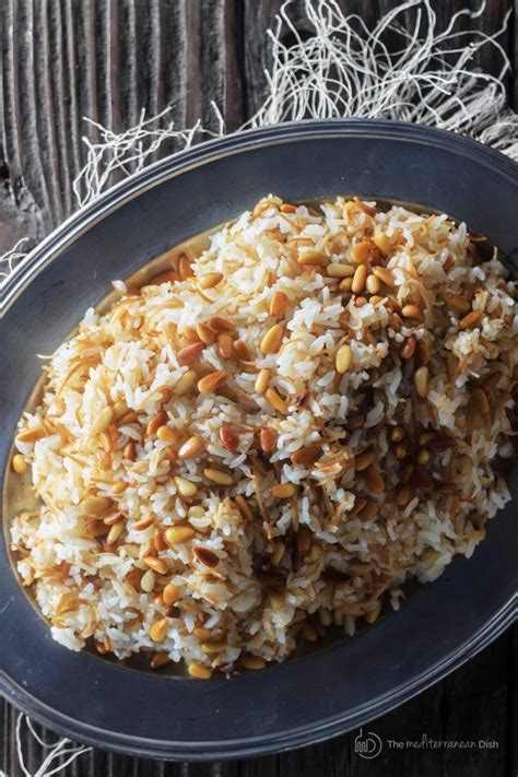 Middleeastern Rice Traditional Lebanese Rice Recipe A Simple Side