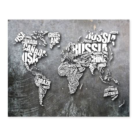 Weltkarte schwarz weiß umrisse dekorieren bei das haus. Poster 'World' 40x50 cm schwarz-weiss Motiv Weltkarte Erde ...