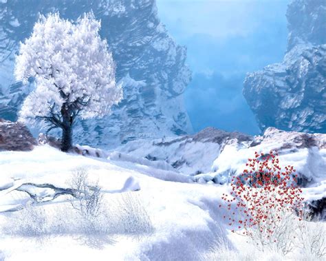 49 Free Animated Snow Scene Wallpaper