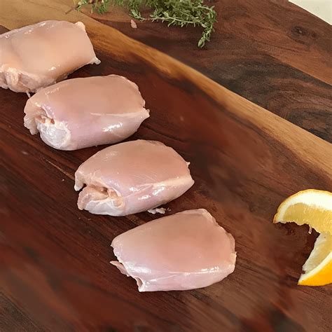 Bird And Barrow Chicken Boneless Skinless Thighs Free Range Antibiotic Free 550g Buy Meat
