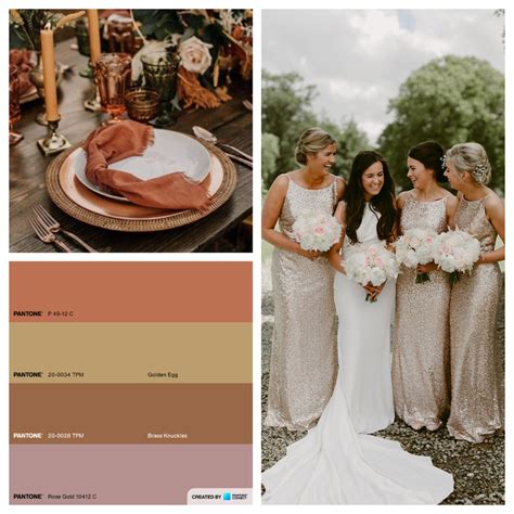 10 Terracotta Wedding Color Palette Combinations