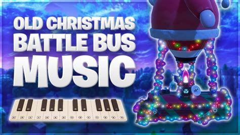 This is the battle bus from fortnite. OLD FORTNITE CHRISTMAS BATTLE BUS MUSIC played on GIANT ...