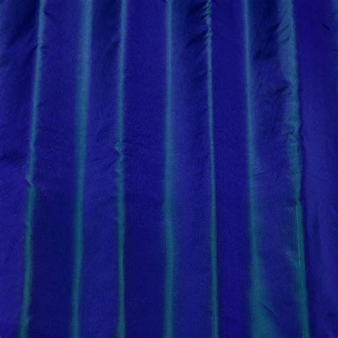 Deep Green And Blue Tissue Taffeta Silk 100 Silk Fabric Etsy