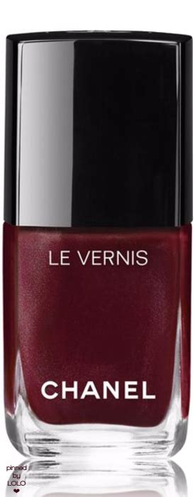 Chanel Le Vernis Longwear Nail Colour04 Oz18 Vamp Chanel Beauty