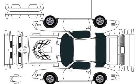 Paper Car Cutouts Finally Heres Your Chance To Design And Build Your