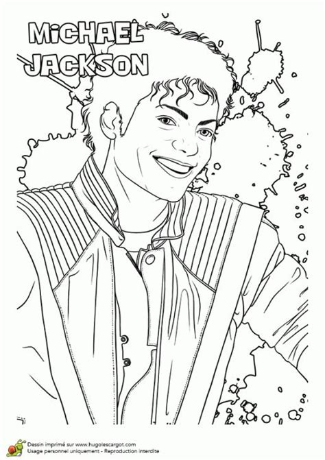If you do not allow these cookies, some or all of these. Michael Jackson smiling happily coloring page free for ...