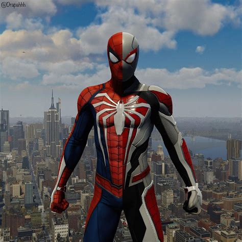 Spider Man Ps5 Remastered New Armored Advanced Suit