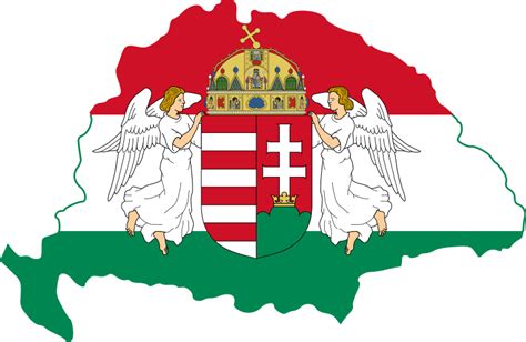 Filekingdom Of Hungary Flag Mapsvg Wikimedia Commons Hungary Flag