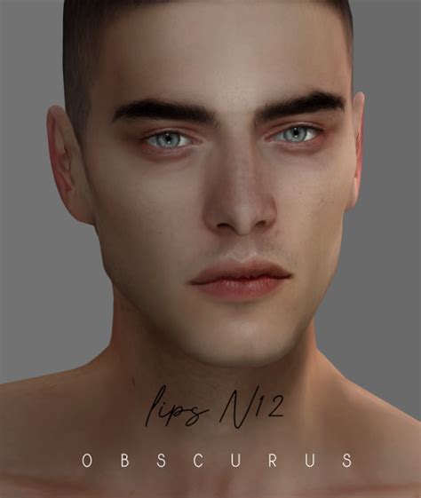Sims 4 Male Lips Cc Images And Photos Finder