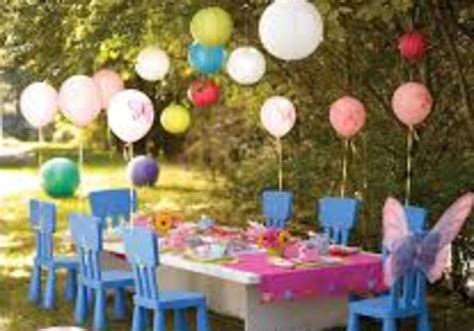 Outdoor Birthday Party Ideas