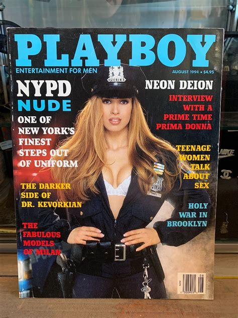 Playboy Magazine August Nypd Nude The Darker Side Of Dr Kevorkian Fabulous Models Of