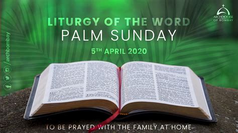 Liturgy Of The Word Palm Sunday