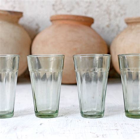 Set Of Four Chai Tea Glasses By Scaramanga