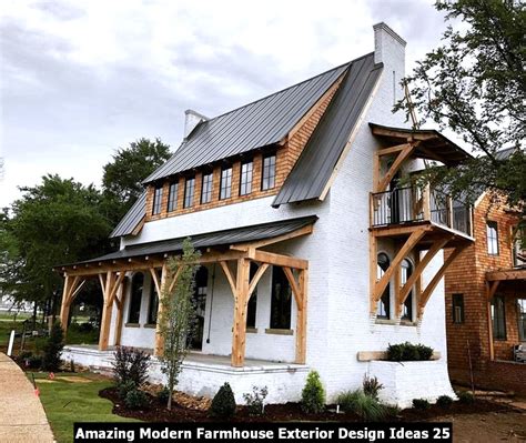 Amazing Modern Farmhouse Exterior Design Ideas Pimphomee