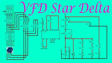 VFD STAR DELTA STARTER COMPLETE WIRING DIAGRAM VFD Star Delta Starter
