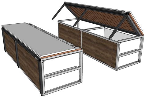 Maybe you would like to learn more about one of these? Custom Convertible Sofa Bed in a Camper Van | Meandering ...