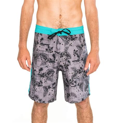 Body Glove Men S Vapor Outrigger Boardshorts Charcoal Swimsuit Bottoms