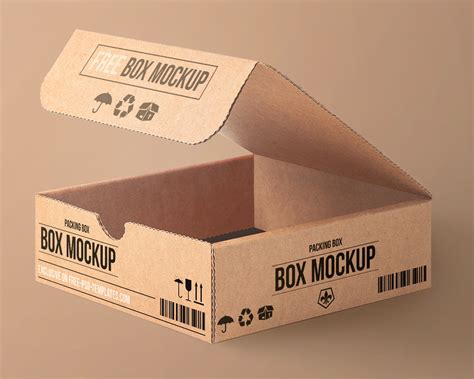 Cardboard Box Mockup Page 8 Of 8 Free Mockup World
