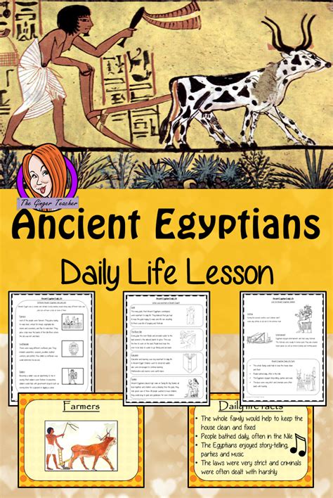 Ancient Egyptian Daily Life Complete History Lesson This Download Is