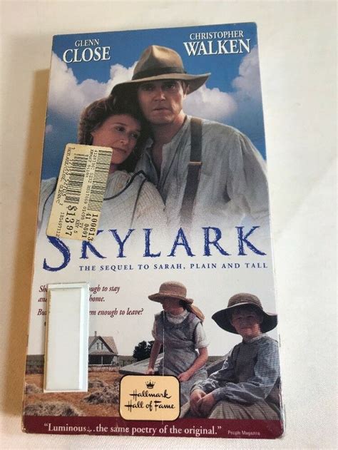 Sarah Plain And Tall 2 Skylark Vhs 1999 For Sale Online Ebay