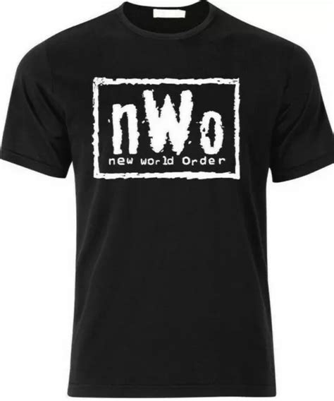 Nwo Logo New World Order Wcw Professional Wrestling T Shirt Tee 1899