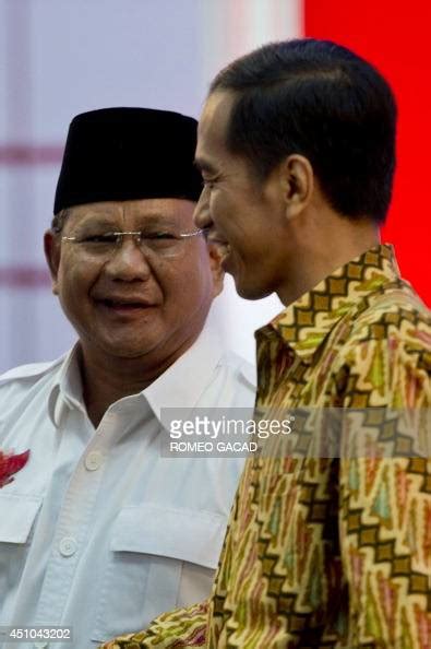 two indonesian presidential candidates prabowo subianto from the news photo getty images