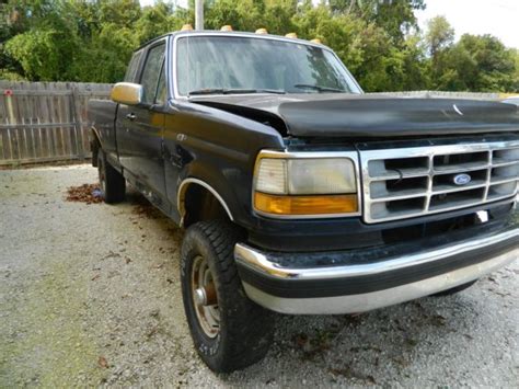 1992 Ford F 250 Diesel 4x4 73 Idi Extended Cab Classic Ford F 250
