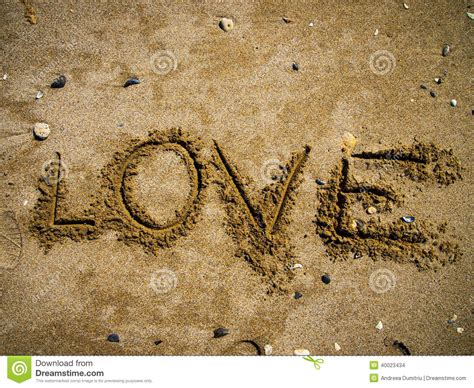 Love Sand Stock Photo Image Of Affection Aquamarine 40023434