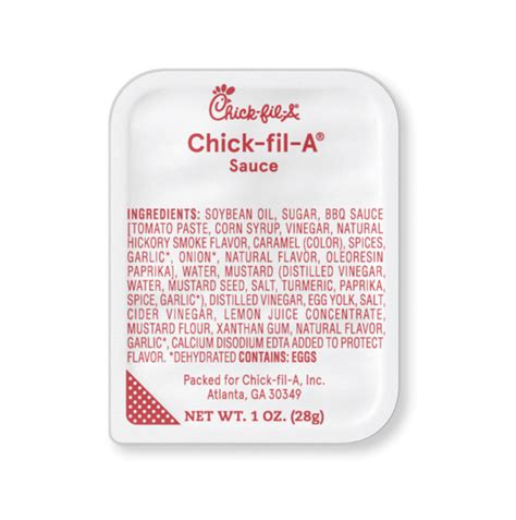 Chick Fil A Sauce Packets 24 Ct Sauceandtoss