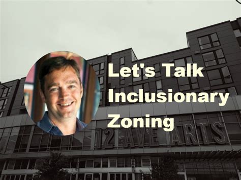 Lets Talk Inclusionary Zoning An Interview With Rick Jacobus The