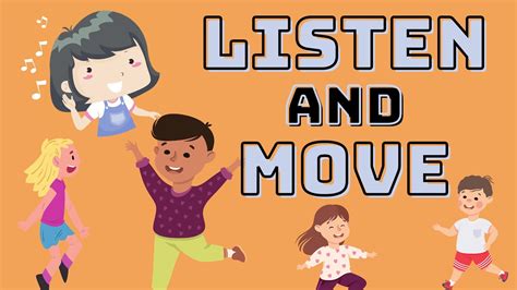 Listen And Move Kids Exercise Game Brain Break Virtual Pe Youtube