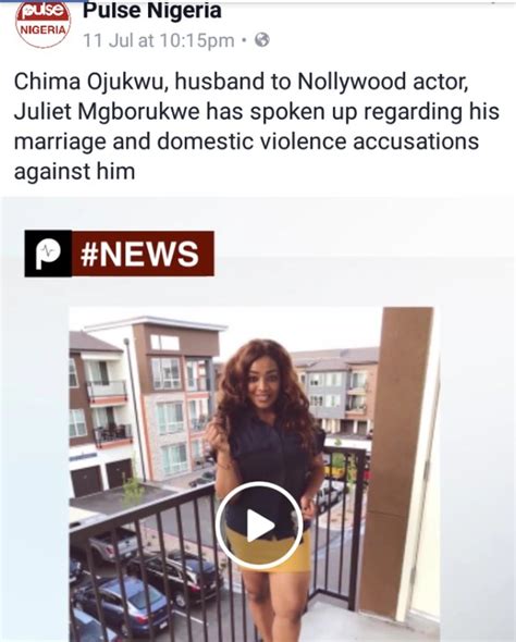 chima ojukwu husband to nollywood actress juliet mgborukwe seeking divorce celebrities nigeria