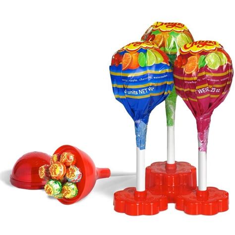 Chupa Chups Mega Riesenlutscher Mit 10 Lollipops Mit 6 Sortenneu