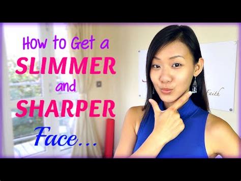 Jan 03, 2017 · tilt your face upward and stretch your tongue as if you are trying to touch the tip of your nose with it. How to Get a Slimmer & Sharper Face (5 Useful Tips) - YouTube