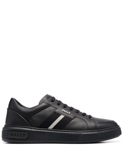 Bally Mens Moony Trainspotting Leather Low Top Sneakers Editorialist