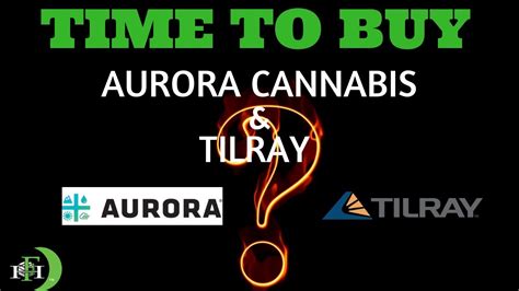 Tilray stock soars 10% after company tapped to provide medical cannabis in french study. TIME TO BUY AURORA CANNABIS STOCK & TILRAY STOCK??? - YouTube