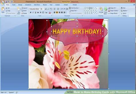 Birthday Card Layout Microsoft Word Cards Design Templates