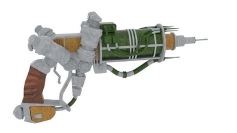 Fallout New Vegas Plasma Pistol 3d Model Cgtrader